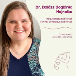 Dr. Balázs Boglárka Hajnalka - Nőgyógyász, Onkológus